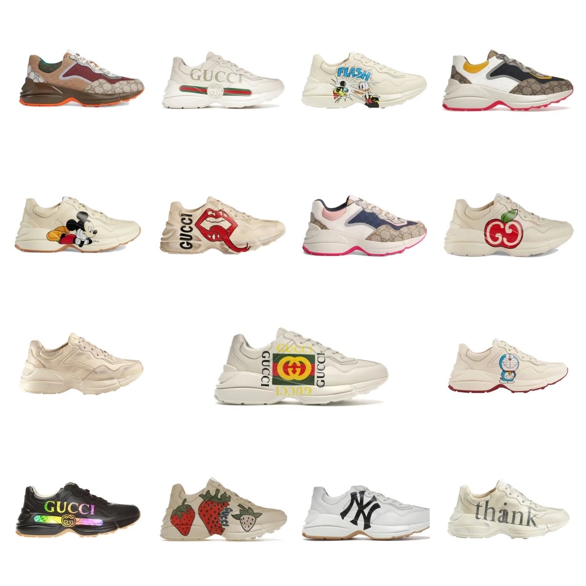 BF batch Gucci Rhyton