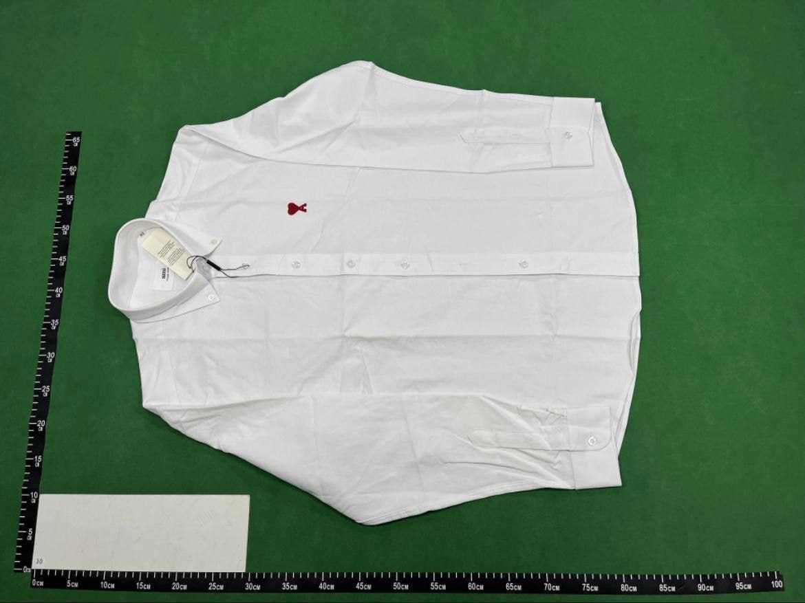 Ami Paris Ami De Coeur Shirt Pink - FW22 - TW -4