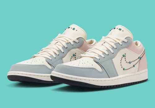 The Air Jordan 1 Low “Turqouise” Asks You To Connect The Dots(pic1)
