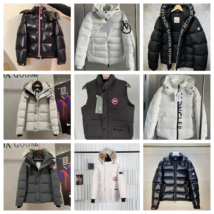Moncler Black Puffer Jacket, C